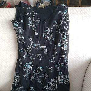 Cute cafe dress for women